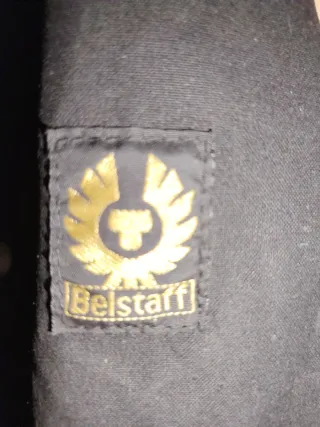 Chaqueta Belstaff Negra/Marron Original