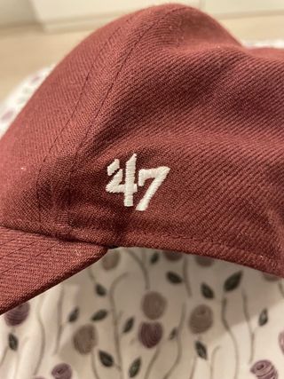 Gorra 47' New York Rojo Oscuro