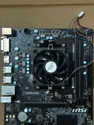 Placa Base MSI A320M-A PRO con Procesador