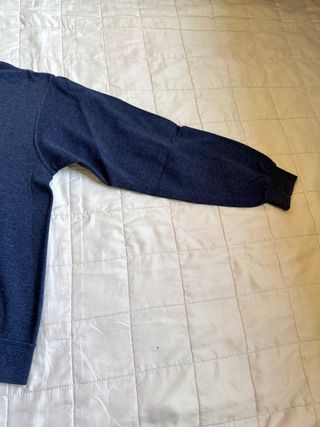 Felpa a girocollo blu di Jerzees