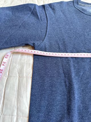 Felpa a girocollo blu di Jerzees