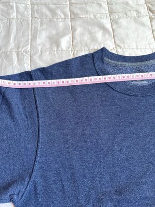 Felpa a girocollo blu di Jerzees