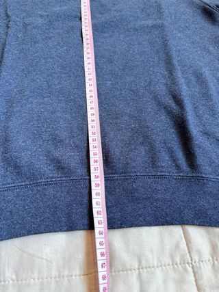 Felpa a girocollo blu di Jerzees