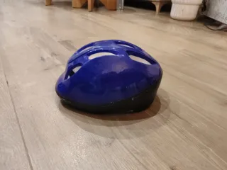 Casco bici niño Decathlon azul