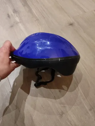 Casco bici niño Decathlon azul