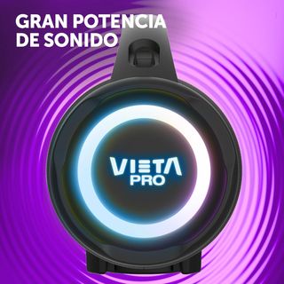 ALTAVOZ PORTATIL VIETA PRO POTENTE 60W LUCES LEDS
