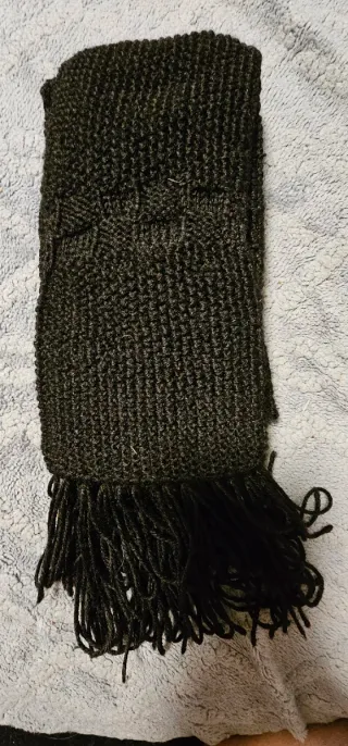 Bufanda tejida a mano