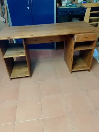 Escritorio Rústico Madera Tejano