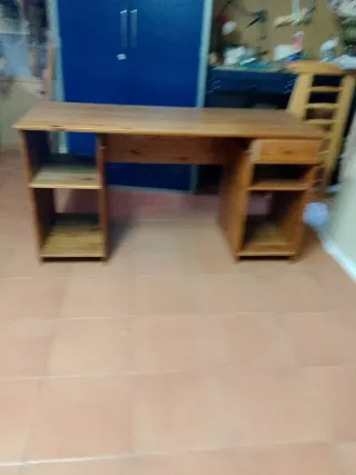 Escritorio Rústico Madera Tejano