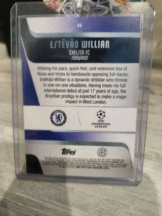 Willian RC 2025-26 Topps UCC FWD
