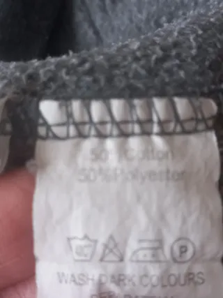 Felpa Oxford University Grigia Rossa