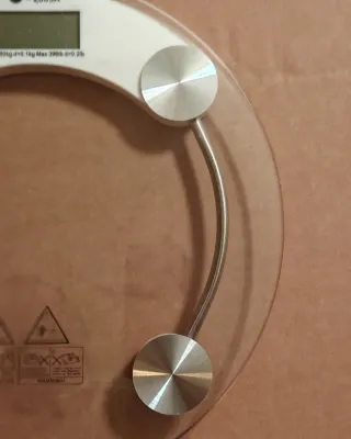 Báscula Digital Cristal Templado 180kg