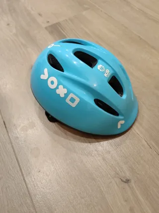 Casco bici niño azul Decathlon