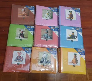 Lote 9 Álbumes Hofmann 200 Fotos 10x15