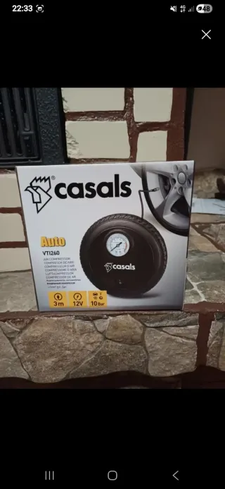 Compresor Casals Auto VT1260 12V