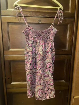 Vestito donna fantasia floreale taglia unica