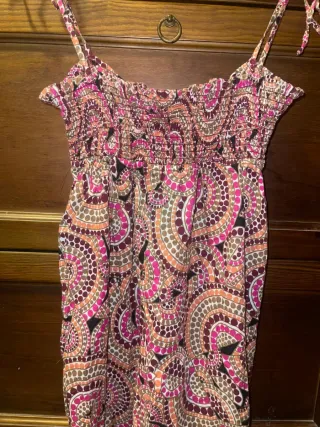 Vestito donna fantasia floreale taglia unica