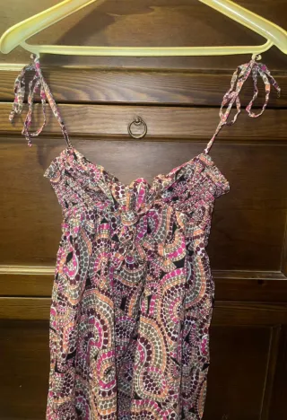 Vestito donna fantasia floreale taglia unica