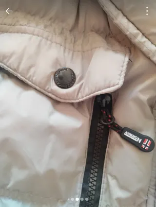 Abrigo Geographical Norway Beige Talla L