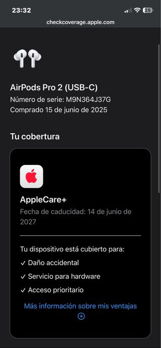 Cascos Inalámbricos Apple Blancos