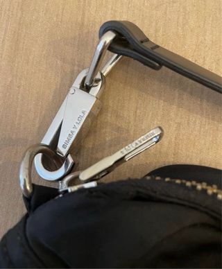 Bolso bandolera nylon Bimba y Lola negro