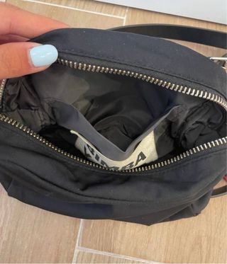 Bolso bandolera nylon Bimba y Lola negro