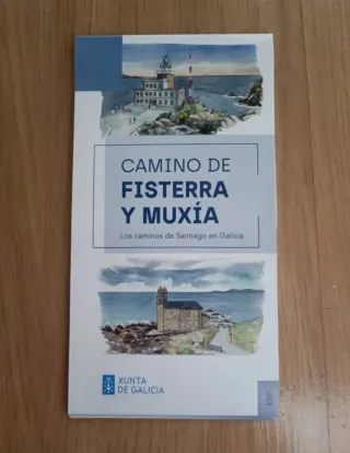 Mapa del Camino de Fisterra y Muxia