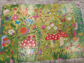 Puzzle infantil 100 piezas animales