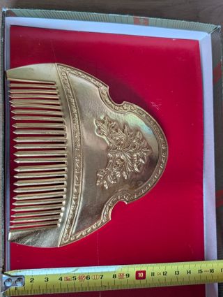 Juego peinetas de fallera doradas – completas