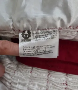 Chaqueta Belstaff Roja