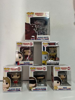Funko Pop Stranger Things Lote