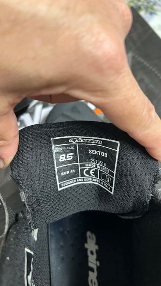 Botas Moto Alpinestars Sektor Talla 41