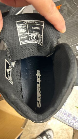 Botas Moto Alpinestars Sektor Talla 41