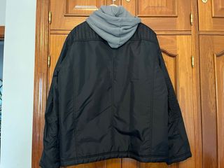 Chaqueta Calvin Klein Negra con Capucha