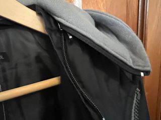 Chaqueta Calvin Klein Negra con Capucha