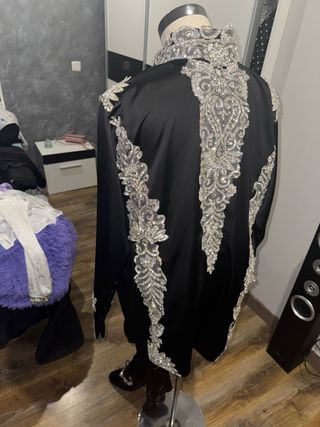 Traje Gitano Negro y Plata