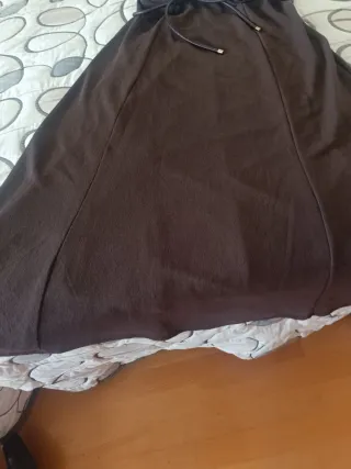 Falda Zara Marrón Nueva