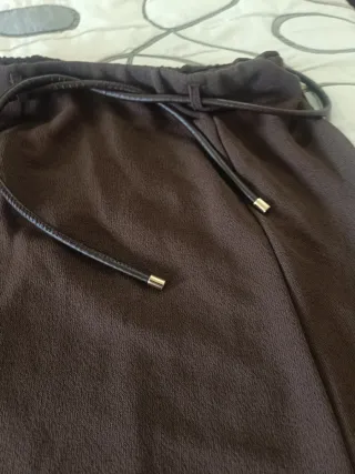 Falda Zara Marrón Nueva