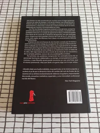 Libro Empezar de cero de Jimi Hendrix