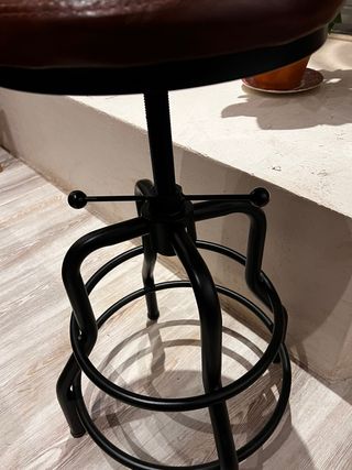 Taburete estilo retro