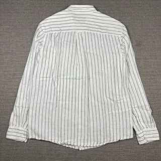 Camisa hombre Zara Lino Rayas Talla M