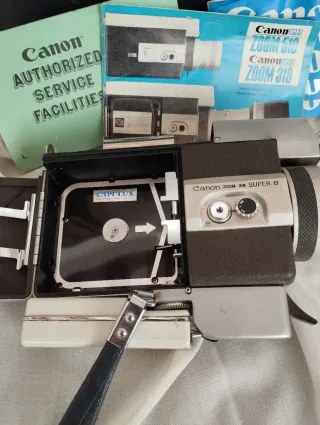 Cámara Super 8 Canon Zoom 318