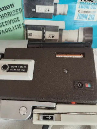 Cámara Super 8 Canon Zoom 318