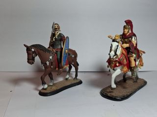 Figuras Caballería Romana y Tribuno