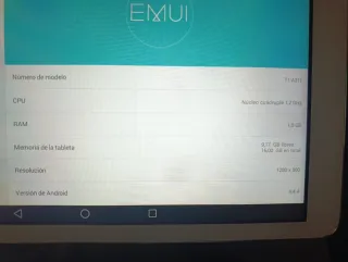 Tablet Huawei T1-A21L Gris y Blanca