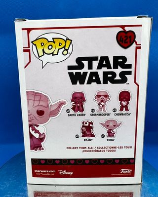 Funko Pop Star Wars Yoda San Valentín 421