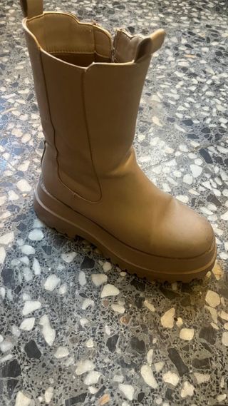 Botas altas Ulanka beige