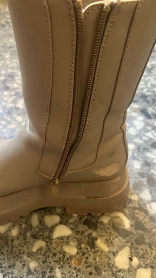 Botas altas Ulanka beige