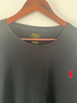 Camiseta manga larga Polo Ralph Lauren negra