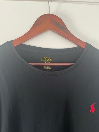 Camiseta manga larga Polo Ralph Lauren negra